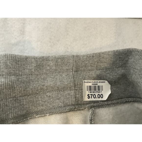 Nike Phoenix Fleece Pull On Jogger Oversize Pants Women Size XL Grey Stretch - Picture 5 of 9